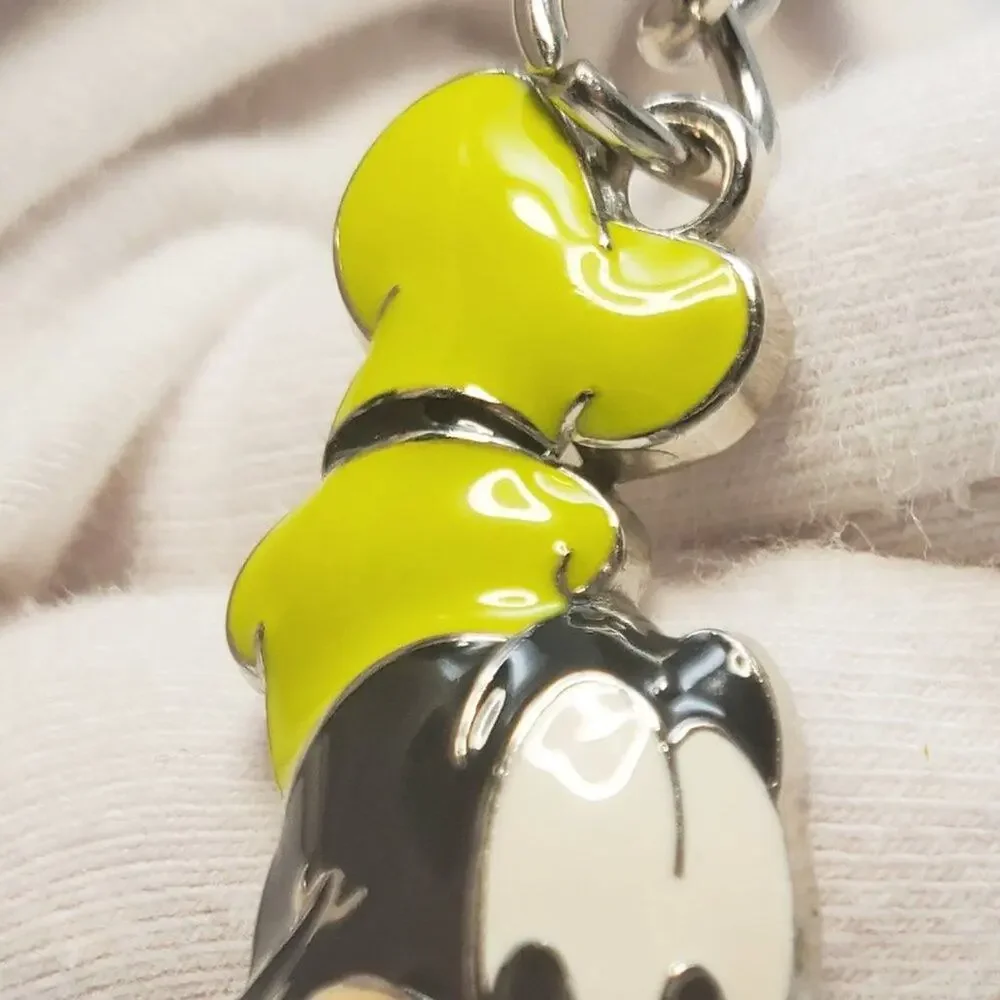 Disney Goofy 3-D Enamel Green Hat Keychain